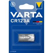 Литиева батерия CR123 Varta CR123A - DL123A - 3V