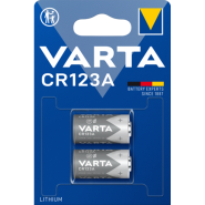 Литиеви батерии CR123 Varta CR123A - DL123A - 3V