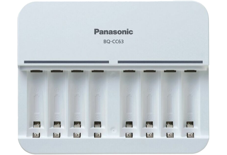 Мулти зарядно за 8 акумулаторни батерии АА/ААА - Panasonic Eneloop