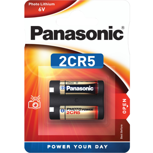 Литиева батерия 2CR5 Panasonic 2CR5 - DL245A - 6V