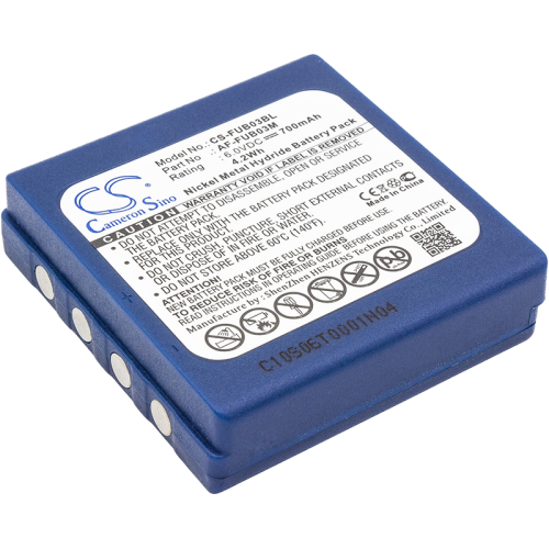 Battery for Hetronic TGA TGB 253211 - 6V 700 mAh