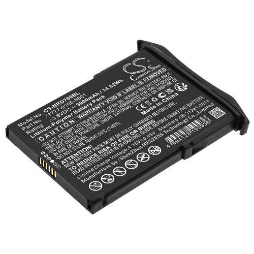 Battery for barcode scanner NCR Orderman 7 MSR - 3.8V 3900 mAh