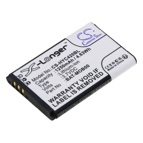 Battery for barcode scanner Honeywell BAT-MOB00 - 3.7V 1250 mAh