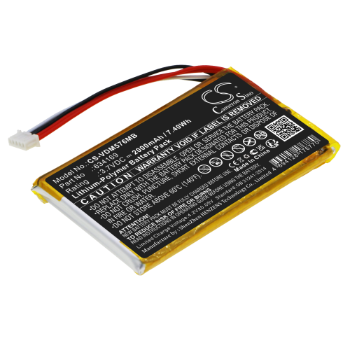 Battery for baby monitor V-Tech 634169 - 3.7V Li-Polymer