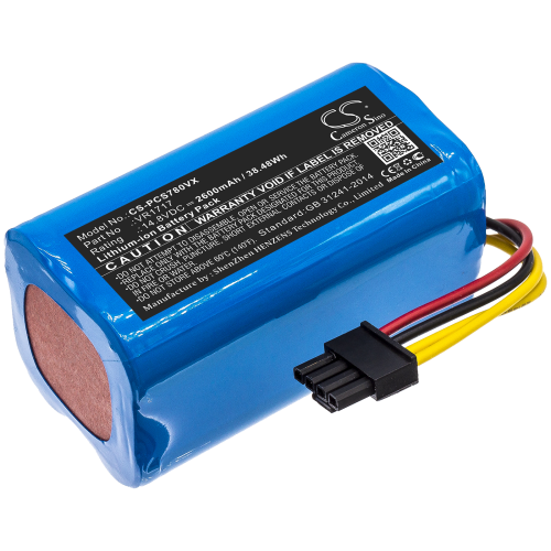 Battery for vacuum cleaner Proscenic VR1717 - 14.8V 2600 mAh