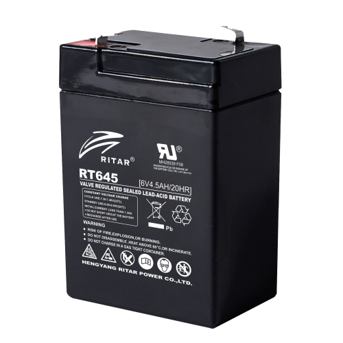 Lead-acid Battery AGM 6V 4.5 AH - RITAR