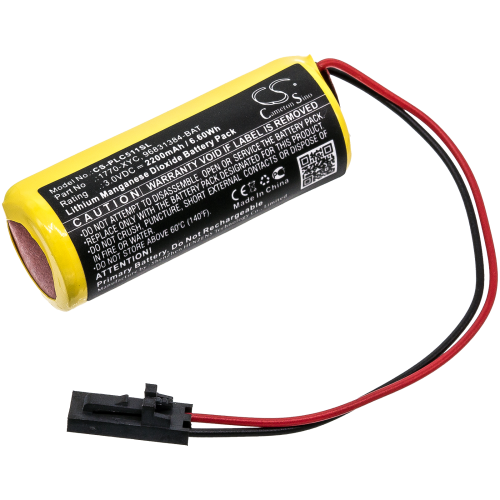 Battery for Allen Bradley 1770-XYC 9556902-LITH - 3V Li-MnO2