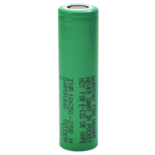 Samsung 18650 25R INR18650 Battery - 3.7V 20A 2500 mAh