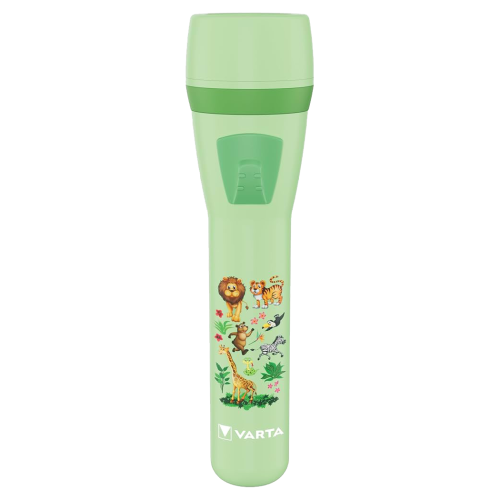 Varta Kids Children's Flashlight with 2 AA Batteries