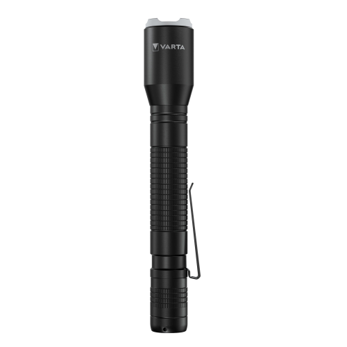 Aluminum flashlight Varta F20 Pro + 2 AA batteries