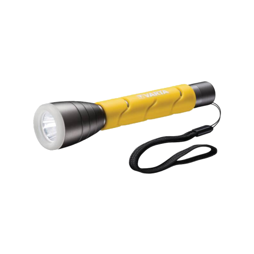 Varta Outdoor Sports F20 Hand Flashlight with 2 AA Batteries