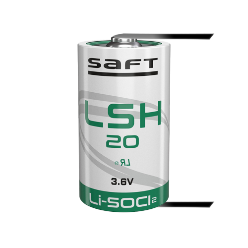 SAFT LSH20 ER-D 3.6V 13000mAh Battery with U-plates