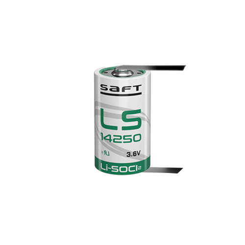 Батерия Saft LS14250-CNR 3.6V 1/2AA - 1200 mAh с пластини еднопосочни