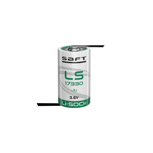 Батерия Saft LS 17330 CNR 2/3A Li-SOCl2 3.6V 2100 mAh с Z пластини