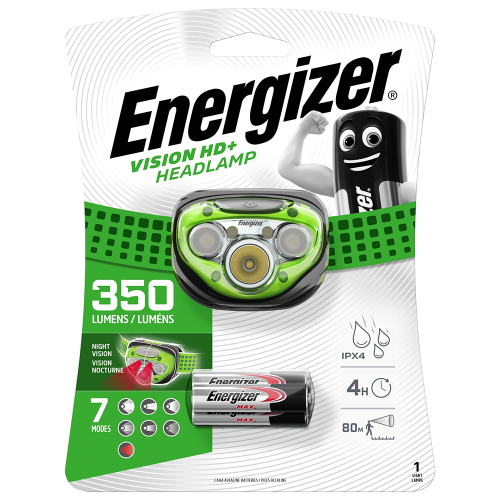 Energizer Vision HD+ LED Headlight Headlamp