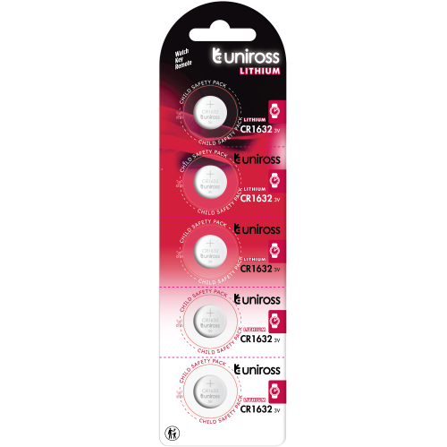Lithium Batteries CR1632 Uniross CR1632 - 3V