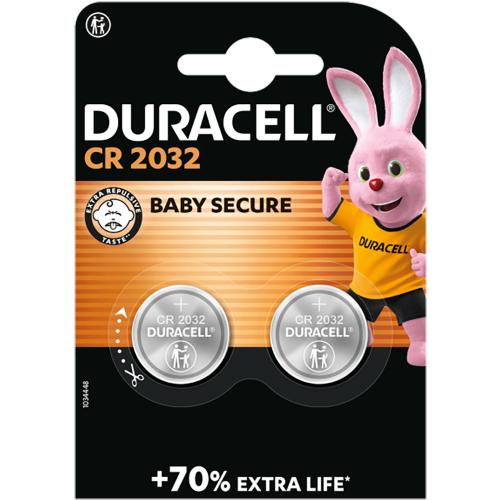 Литиеви батерии CR2032 Duracell DL2032 - 3V
