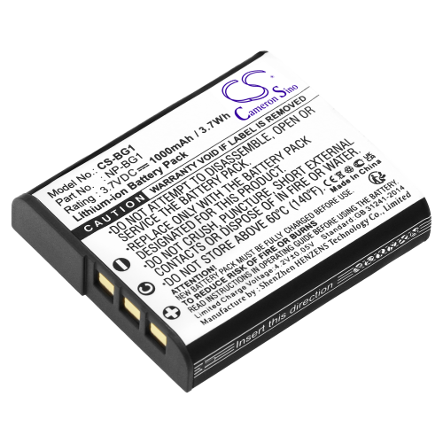Батерия за фотоапарат Sony NP-BG1 NP-FG1 - 3.7V 1000 mAh