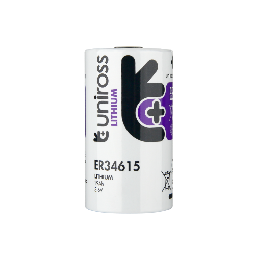 Батерия ER34615 LS34615 Uniross D 3.6V 8500 mAh