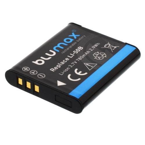 Battery for Olympus camera Li-50B - 3.6V 780mAh