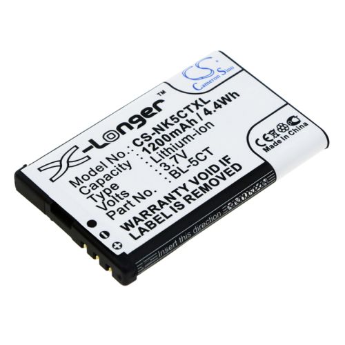 Батерия за Nokia C3 C5 C6 Nokia BL-5CT - 1200 mAh