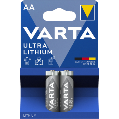 Литиеви батерии АА Varta Lithium AA - 2 броя