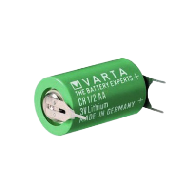 Lithium Industrial Battery CR 1/2 AA SLF Varta 14250 - 3V with Tabs