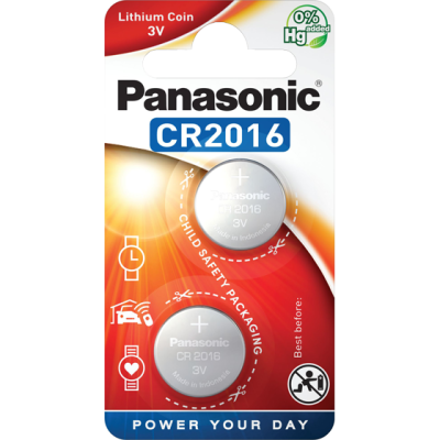 Lithium Batteries CR2016 Panasonic CR2016 - 3V
