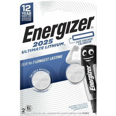 Литиеви батерии CR2025 Energizer Ultimate Lithium ECR2025 - 3V