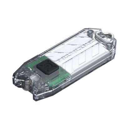 Акумулаторен фенер ключодържател Nitecore TUBE V2.0 Прозрачен