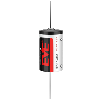 Батерия ER14250 EVE LS 14250 3.6V 1/2 AA - 1200 mAh с Аксиален край