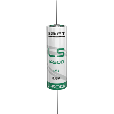 Батерия 14500 Saft LS14500-CNA AA 3,6V 2600 mAh с аксиален накрайник