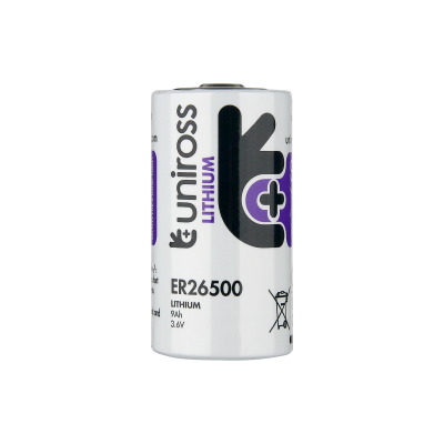 Батерия ER26500 LS26500 Uniross C 3.6V 8500 mAh