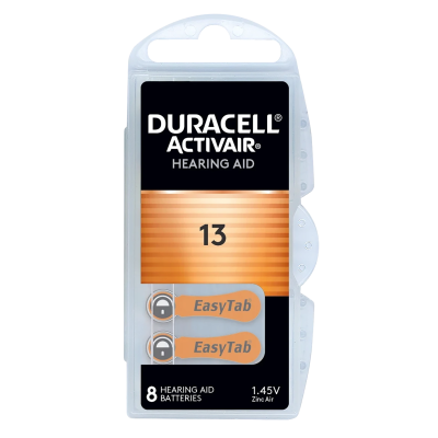 Duracell Active Air Hearing Aid Batteries 13