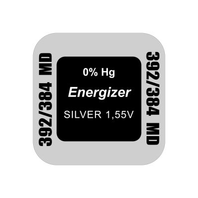 Батерия за часовник SR736W / SR41W - Energizer 392 1.55V