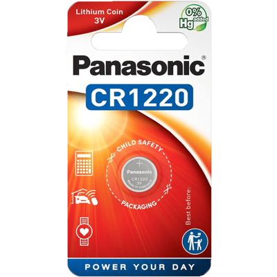 Lithium Battery CR1220 Panasonic CR1220 - 3V