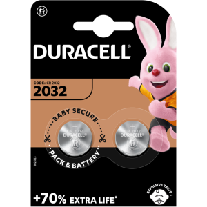 Литиеви батерии CR2032 Duracell DL2032 - 3V