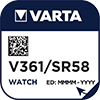 Батерия 361 - SR58 - SR721W - Varta