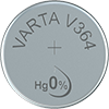Батерия 364 - SR60 - SR621SW - Varta