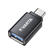 Адаптер за зареждане и синхронизация от USB-A 3.0 към USB TypC Varta