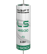 Батерия 14500 Saft LS14500-CNA AA 3,6V 2600 mAh с аксиален накрайник
