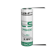 Батерия SAFT LS17500 3.6V 3600 mAh U-пластина