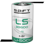 Батерия LS 33600 Li-SOCl2 Saft ER-D 3.6V 17000mAh със Z пластини
