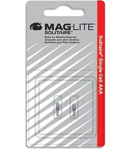 2 Крушки за фенер Maglite Solitare с 1 батерия AAA