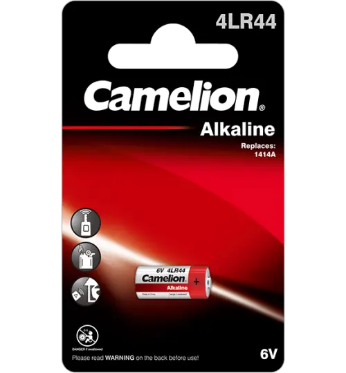 Алкална батерия 4LR44 Camelion 4LR44 - 6V