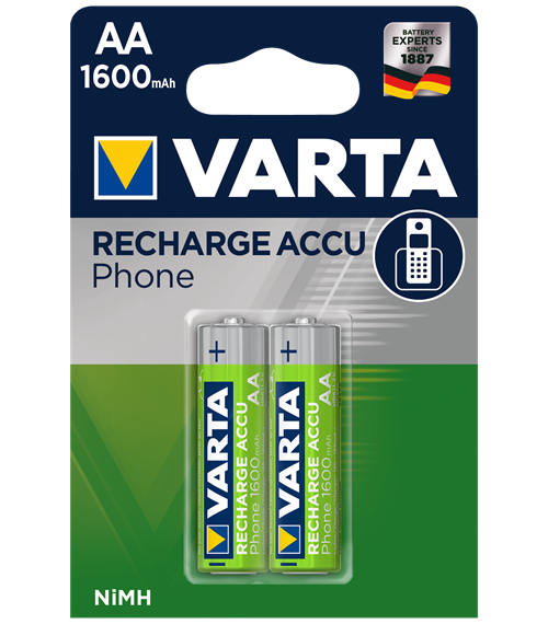 Varta T399 Phone AA 1600mAh BL2