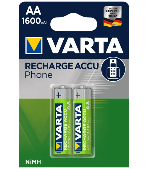 Varta T399 Phone AA 1600mAh BL2