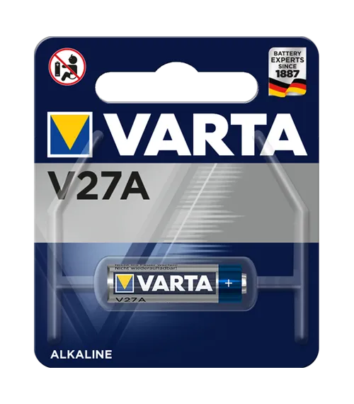 Алкална батерия MN27 Varta V27A - А27 12V