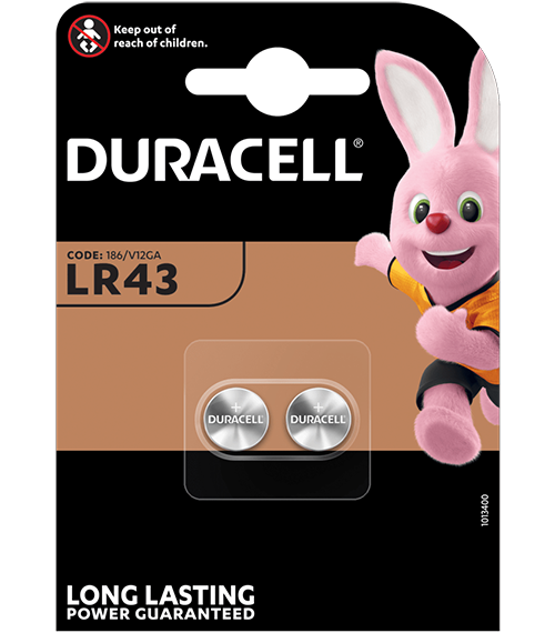 Duracell LR43 BL2