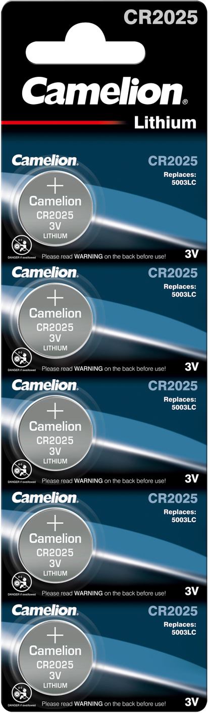 Литиеви батерии CR2025 Camelion CR2025 - 3V